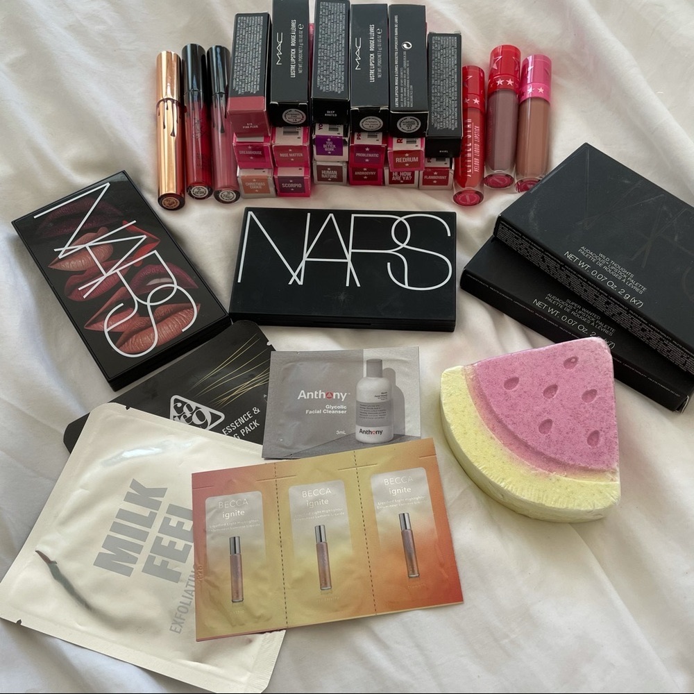 Lipstick lot bundle Jeffree Star, MAC, NARS, Kylie